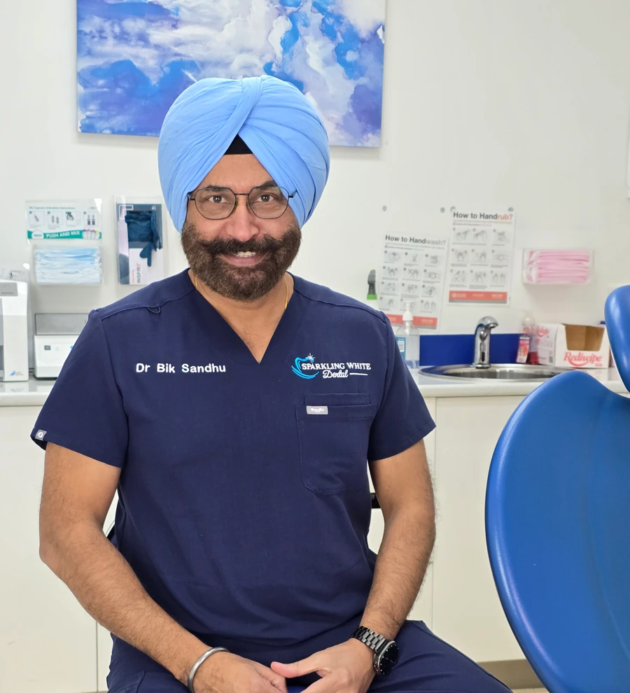 Dr Bikramjit, Principal Dentist at Sparkling White Dental, Goondiwindi
